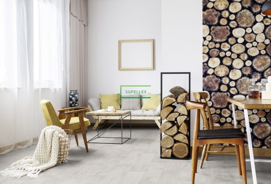 PVC podlahy Gerflor  Designtime a Designtex jsou vhodné do všech prostor
